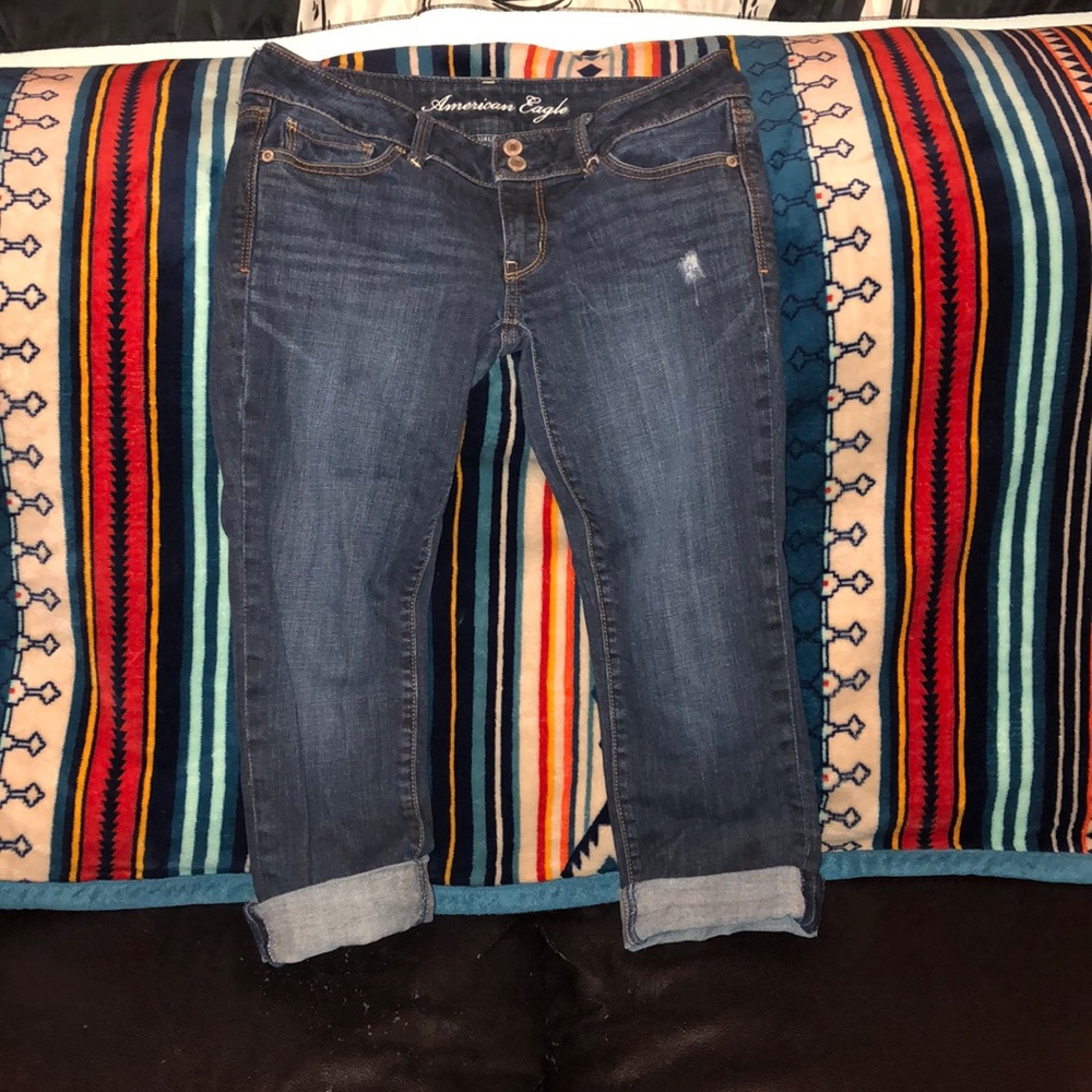 American eagle 3/4 jeans